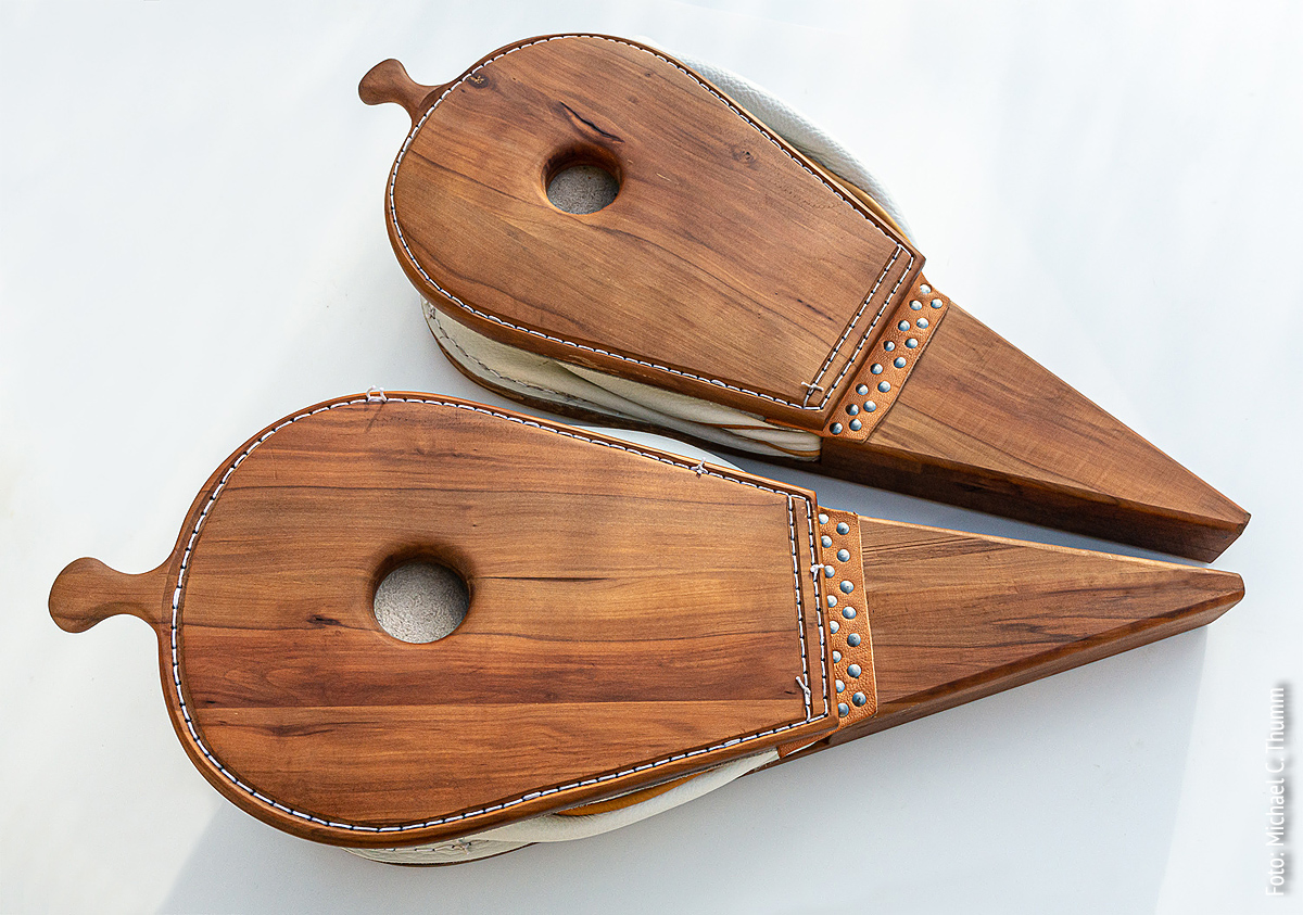 Blasebalg Museumsausstattung - Replik von Trommer Archaeotechnik